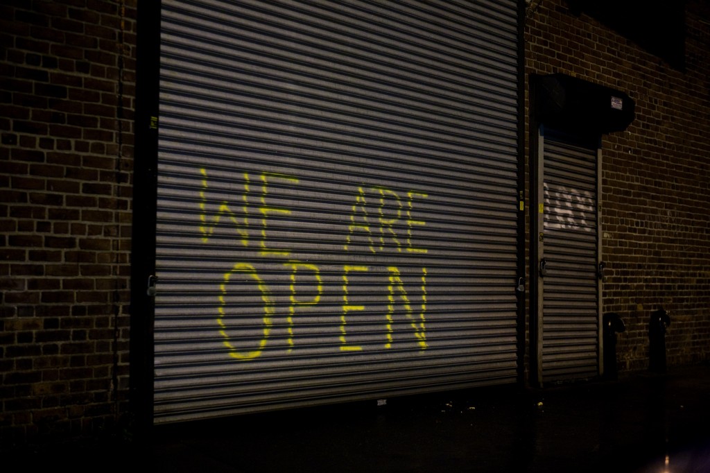 I Assure You We're Open