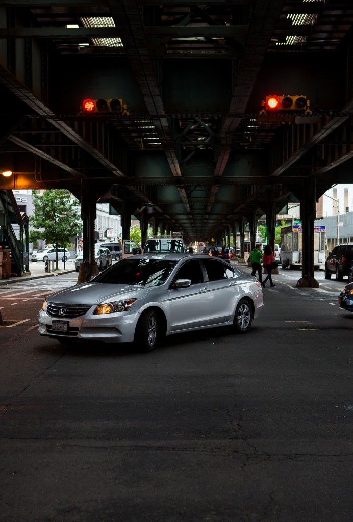 standing in the middle of the street isn't smart.