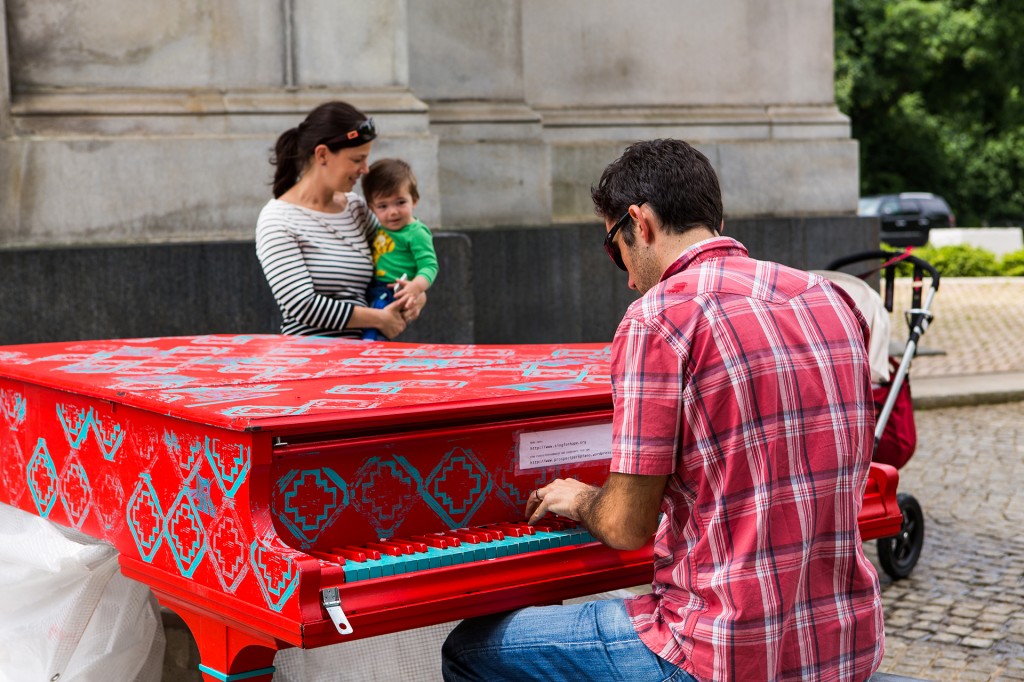 pianos in the park