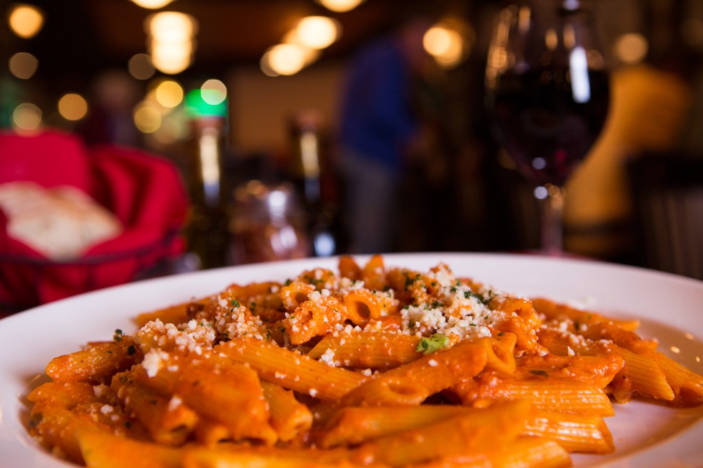 penne alla bokeh