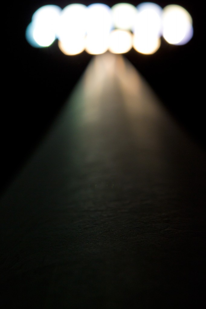 at the end of the road
